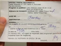 Valea argesului 2 01 3506774. Posta Romana Claudiu FarcaÈ
