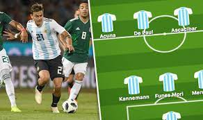 México amistosos internacionales 2018, amistosos internacionales. Argentina Team News Predicted Argentina Line Up Vs Mexico Football Sport Express Co Uk