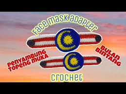 Search here and find more logos. Viral Crochet Face Mask Adapter Bulan Bintang Credit The Charms Team Penyambung Topeng Muka Youtube Topeng Bintang Youtube