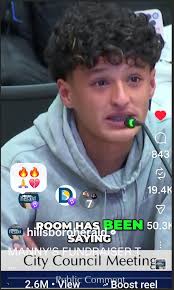 Hillsboro Finds A Viral Hero Named Manny In Wake Of City Meeting