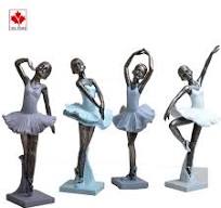 Custom Beauty Statue Ballet Girl Figurine Home Decoration Gift