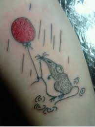 When Marimba Rhythms Start To Play Dance With Me Cute Rat With Balloon Tat Kleine Tatowierungen Tatowiertinte Tatowierungen