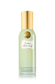 Lemon Mint Leaf 1 5 Oz Room Perfume Home Fragrance 1037181 Bath Body Works Bath And Body Works Lemon Mint Home Fragrance