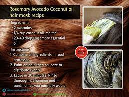 A deep conditioning treatment will moisturize your hair while getting rid of dandruff. Rosemary Avocado Coconut Oil Hair Mask Recipe Coconut Oil Hair Mask Recipe Hair Mask Recipe Coconut Oil Hair Mask