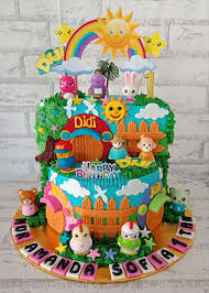Seperti gambar yang ditunjukkan sesuai untuk: Just Lildaisy Ampang Didi And Friends Cake