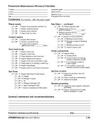 With powerful data and metrics. Machine Preventive Maintenance Schedule Yerat