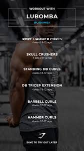 Lubomba Has An Upper Body Workout Just For You Burn Those Biceps And Build Your Back Workout With Your Workout Programs Workout Challenge Best Workout Plan