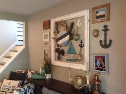 Nautical Wall Collage Nauticaldecor Hallway Wall Decor Wall Collage Decor Bedroom Redesign