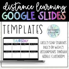 Distance Learning Google Slides Lesson Plan Templates In 2020 Teacher Checklist Distance Learning Lesson Plan Templates