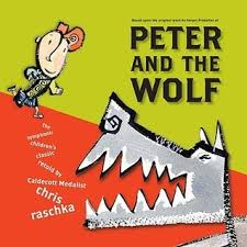 67, a symphonic fairy tale for children, is a musical composition written by sergei prokofiev in 1936. Peter And The Wolf By Chris Raschka