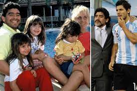 Giannina maradona, the daughter of argentina legend diego maradona, first encountered aguero in 2008. Diego Maradona S Turbulent Family Life From Eventually Accepting Love Child After 20 Years To Row With Son In Law Aguero