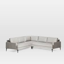 This is primarily because we found it to be the most comfortable looking and feeling sofa that was on display at west elm. West Elm Andes Leather 3 Piece L Shaped Sectional Lazysuzy