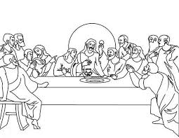 Agony in the garden rosary coloring pages. The Picture Of The Last Supper Coloring Page Free Printable Coloring Home