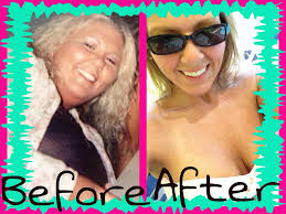 Weight loss transformation with meal plan