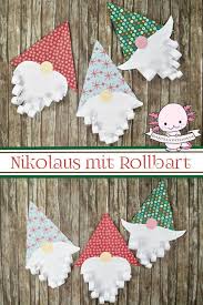 Nikolaus Basteln Mit Kindern Und Kleinkindern Bastelnmitkids Nikolaus Basteln Mit Kindern Nikolaus Basteln Basteln Weihnachten