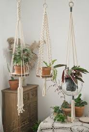 Large Macrame Plant Hanger For High Ceiling Long Hanging Etsy In 2020 Plant Hanger Macrame Plant Hanger Macrame Plant