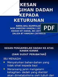 Bahan kimia yang boleh mengubah fungsi dan fisiologi badan. Kesan Dadah Pada Keturunan