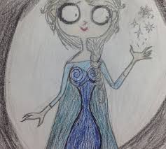 How To Draw Tim Burton S Elsa Snapguide How to make an elsa cape. how to draw tim burton s elsa snapguide