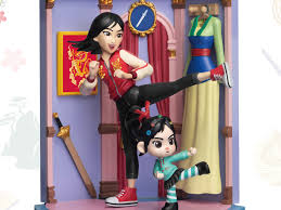 Vanellope discovers a whole new world when she makes her way to the internet, including new friends who just happen to be an inspiring bunch of. Ralph Breaks The Internet D Stage Ds 054 Mulan Statue