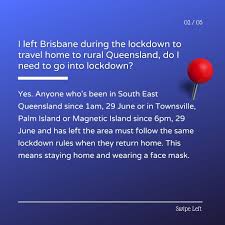 Greater brisbane will exit lockdown today, with premier annastacia palaszczuk saying easter is good to go. 8ikgjgifrz1 Rm