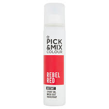 3.9 out of 5 stars. Pick Mix Tempoary Hair Colour Spray Red 75ml Hair Superdrug