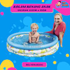 Pada usia bayi hingga menginjak 3 tahun ke atas, anda bisa mengenalkannya dengan aktivitas berenang. Kolam Renang Anak 2 Tahun Kolam Renang Karet Ukuran 1meter Muat 2 Anak Kolam Mandi Bola Hm06 Shopee Indonesia