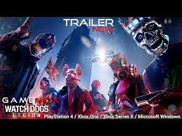 Watch Dogs 3 Legion Game Trailer Gamenox Release Date Confirm Youtube Watch Dogs Game Trailers Legion Game