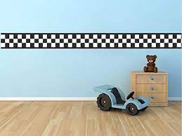 Maybe you would like to learn more about one of these? Queen54ferna Race Car Boys Room Checkered Flag Border Wall Decal Checkered Flags Race Car Flag Decal Final Lap Wall Art Buy Online In Samoa At Samoa Desertcart Com Productid 127099858