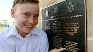 Anzac Day 2018: Riverbank Public School pupil Lachlan Smith tells the story  of Korean War veteran Kenneth Dudley Smith