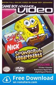 Download Spongebob Squarepants Volume 2 Gameboy Advance Gba Rom Gameboy Spongebob Squarepants Squarepants