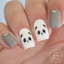 If you love this tutorial make sure to check out pack a punch polish as there are. Cute Panda Nails Nail Art By Xnailsbymiri Nailpolis Museum Of Nail Art