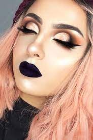How To Wear Black Lipstick And Not Look Like A Goth Black Lipstick Makeup Black Lipstick Makeup