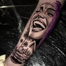 Loved tattooing this pet portrait/cover up of this beautiful golden  retriever called poppy for John, poppy often visits us at longevity as her  owners work next door and we are always delighted