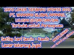 Loker waiter/waitress, kasir, staff dapur, dishwasher, security dan cleaning service di rm. Info Loker Terbaru Update 2021 Di Pt Harapan Global Apparel Majalengka Loker Hari Ini For You18 Youtube
