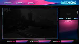 You will also be able to purchase just the social panels + donations and subscribe in its own special colors like. Stream Overlay Blue And Pink Free Psd Zonic Design Download Free Overlays Twitch Streaming Setup Streaming