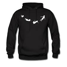 Peter Pan Hoodie With To Live Would Be An Awfully Big Adventure On The Back Perfection 3 Hoodies Peter Pan Peter Pan Flying