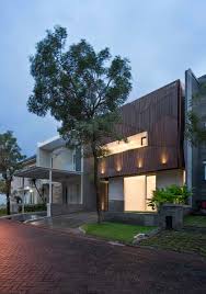 Pesona Material Kayu Untuk Mempercantik Tampak Depan Rumah Minimalis Anda Arsitag