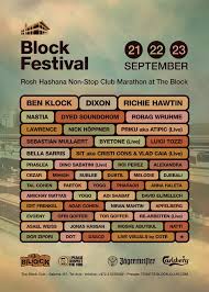 Ra Block Festival 2017 At The Block Tel Aviv 2017