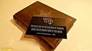 The movie is about a riddle that is. The Ninth Gate Nine Gates Book Original Movie Prop