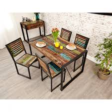 A practical, stylish dining solution (particularly for smaller spaces!), a 4 seater dining table and chairs are a smart addition to the home. Urban Chic Small Dining Table And 4 Dining Chairs Soirf04a Irf03c By Baumhaus