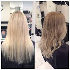 You Get A Soft Ombre And Toner That Is Natural And Fint Beigeeblond Hair In 2020 Natural Blonde Highlights Blonde Highlights Dark Blonde Hair