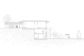 quartierzentrum farberhusli schnitt elevation plan architektur architecture pavillon restaurant park graphic equestrian d architektur baustil planer
