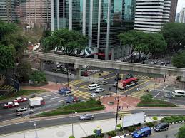 Raja chulan monorail station is a malaysian elevated monorail train station that serves as a part of the kuala lumpur monorail (kl monorail), located in kuala lumpur and opened alongside the rest of the monorail service on august 31, 2003. Raja Chulan Monorail Station Mapio Net