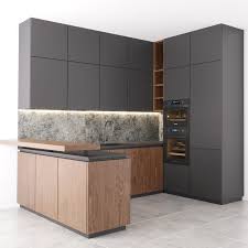 modern kitchen with appliances 24 3d