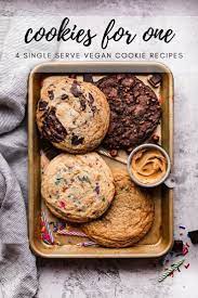 Single Serve Cookie Recipes Vegan Peanut Butter Plus Chocolate Recipe Vegan Cookies Recipes Single Serve Cookie Vegan Dessert Recipes
