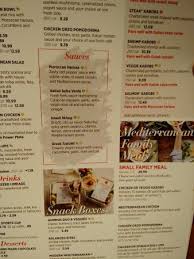 We dine in, take out and have it delivered. Menu Picture Of Zoes Kitchen Tulsa Tripadvisor