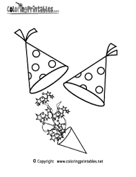 Christmas, halloween, easter, valentine's day, st. Free Printable New Year S Coloring Pages Top Symbols Of New Year S