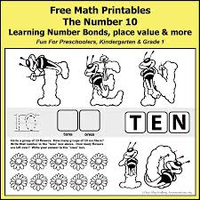 number bonds to 10 worksheets tree valley academy