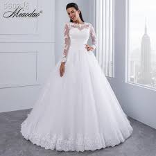 Skip the train or veil and top your wedding dress off with an utterly too chic cape. Ball Gown Wedding Dresses Detachable Train Lace Pearls Appliques Plus Size Simple No Shopee Philippines