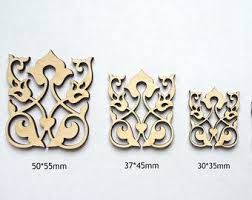 laser cut wood ornaments cutouts art supplies